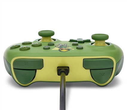 Power A Mando con Cable NSGP0203-01 para Nintendo Switch - Toon Link, Diseño Compacto y Ergonómico con Botones de Tamaño Estándar y Joysticks de Precisión